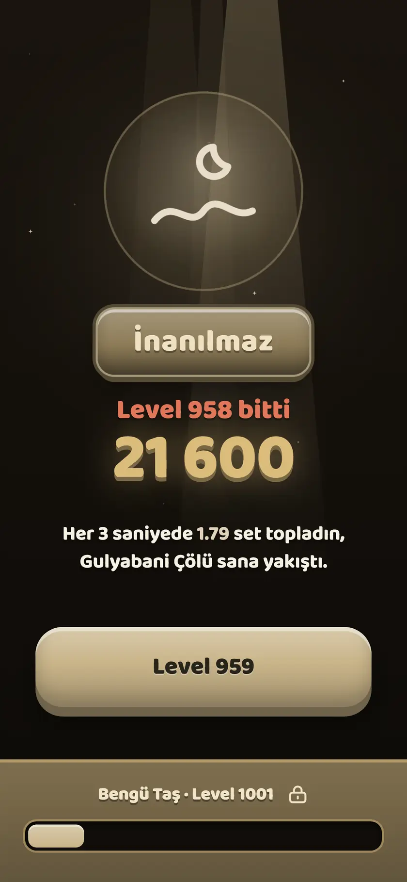 Gulyabani Çölü — Zafer