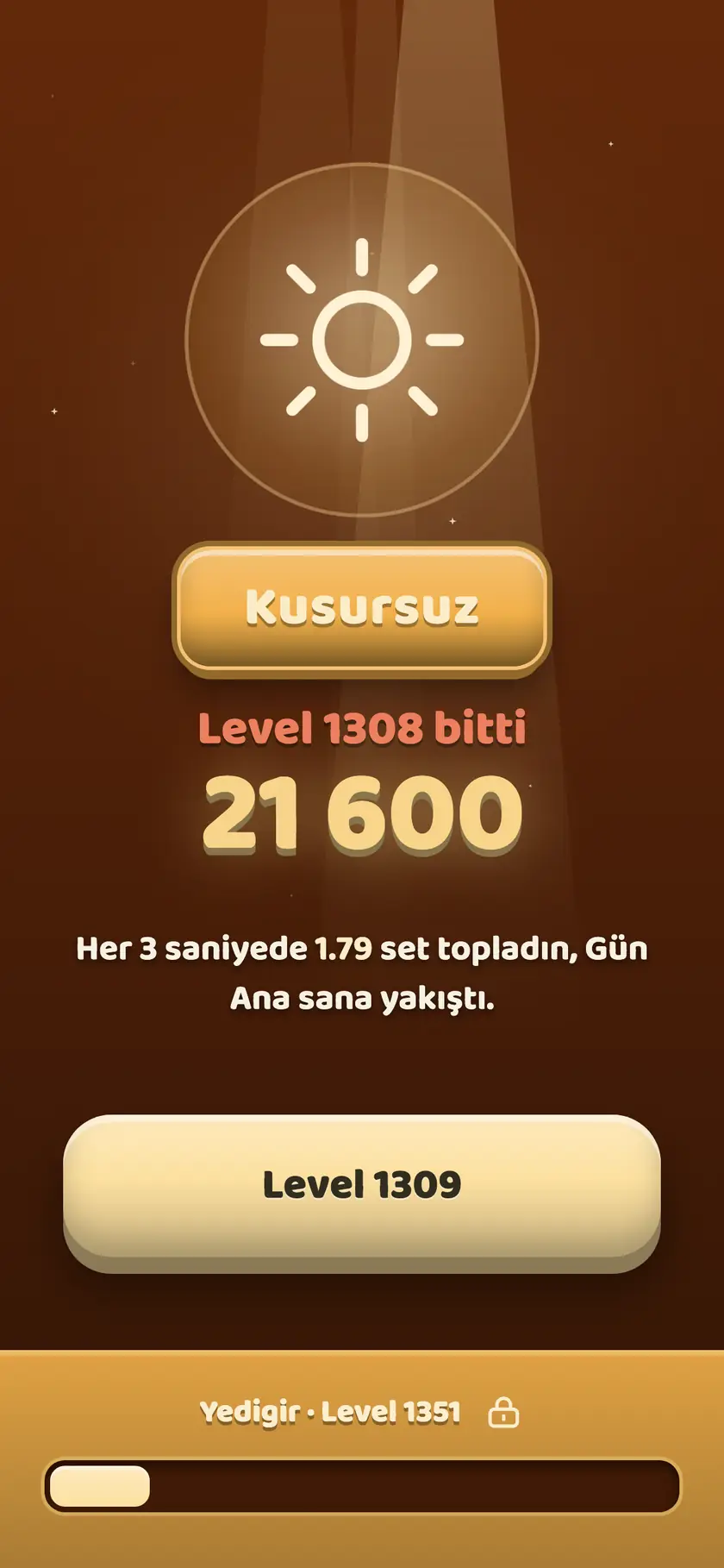 Gün Ana — Zafer