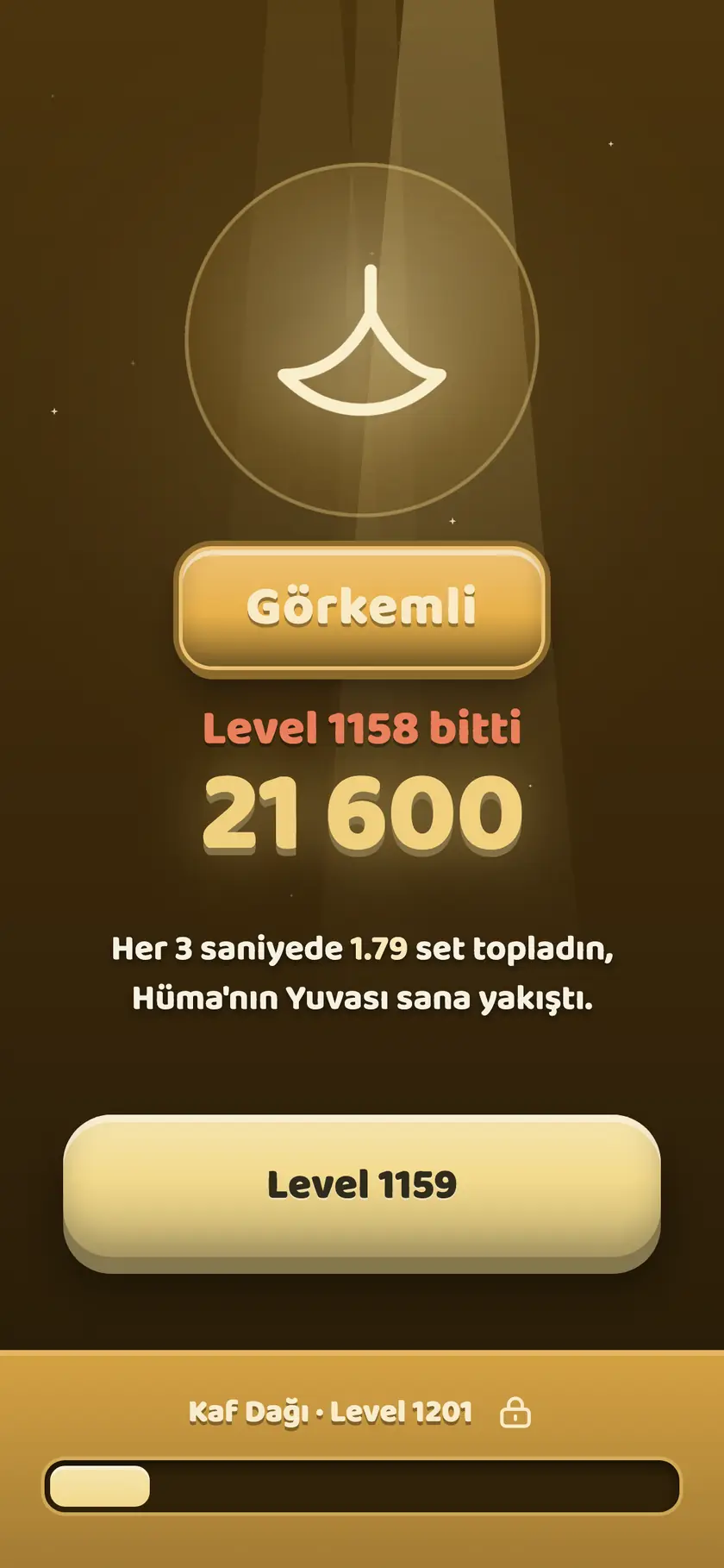 Hüma'nın Yuvası — Zafer