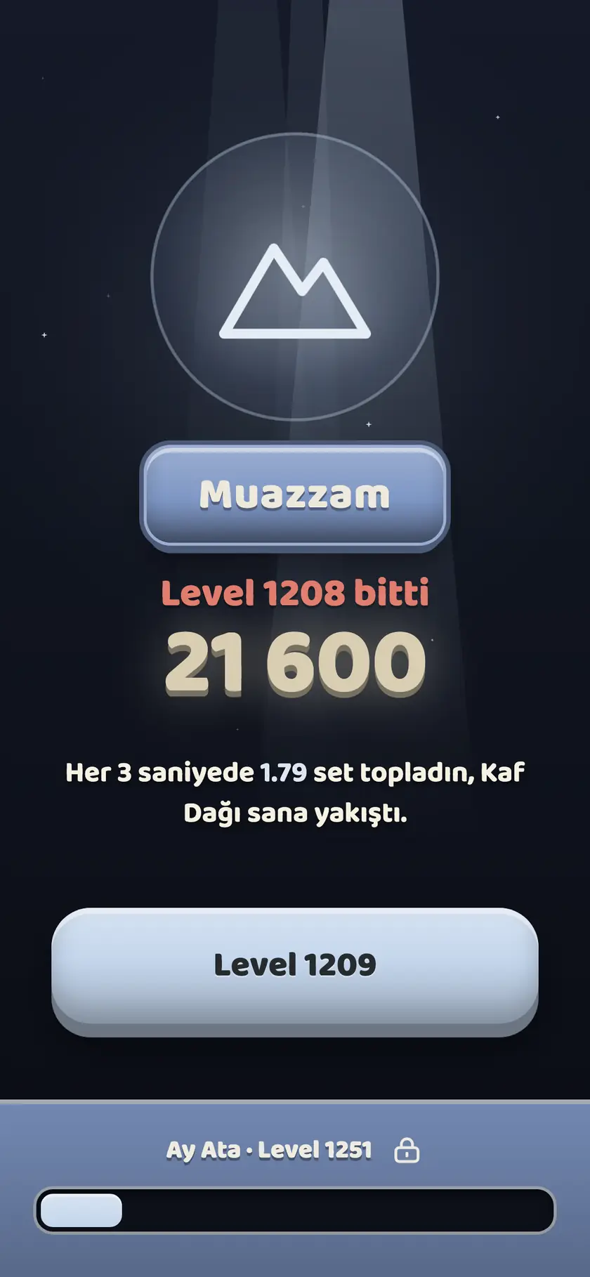Kaf Dağı — Zafer