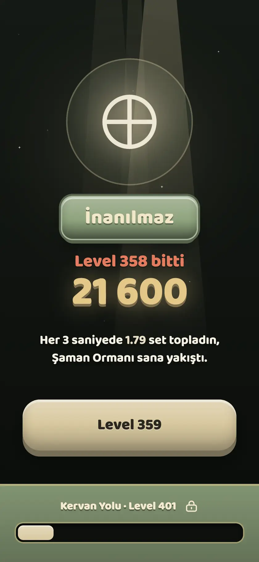 Şaman Ormanı — Zafer