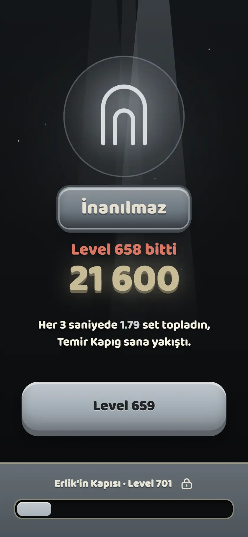Temir Kapıg — Zafer