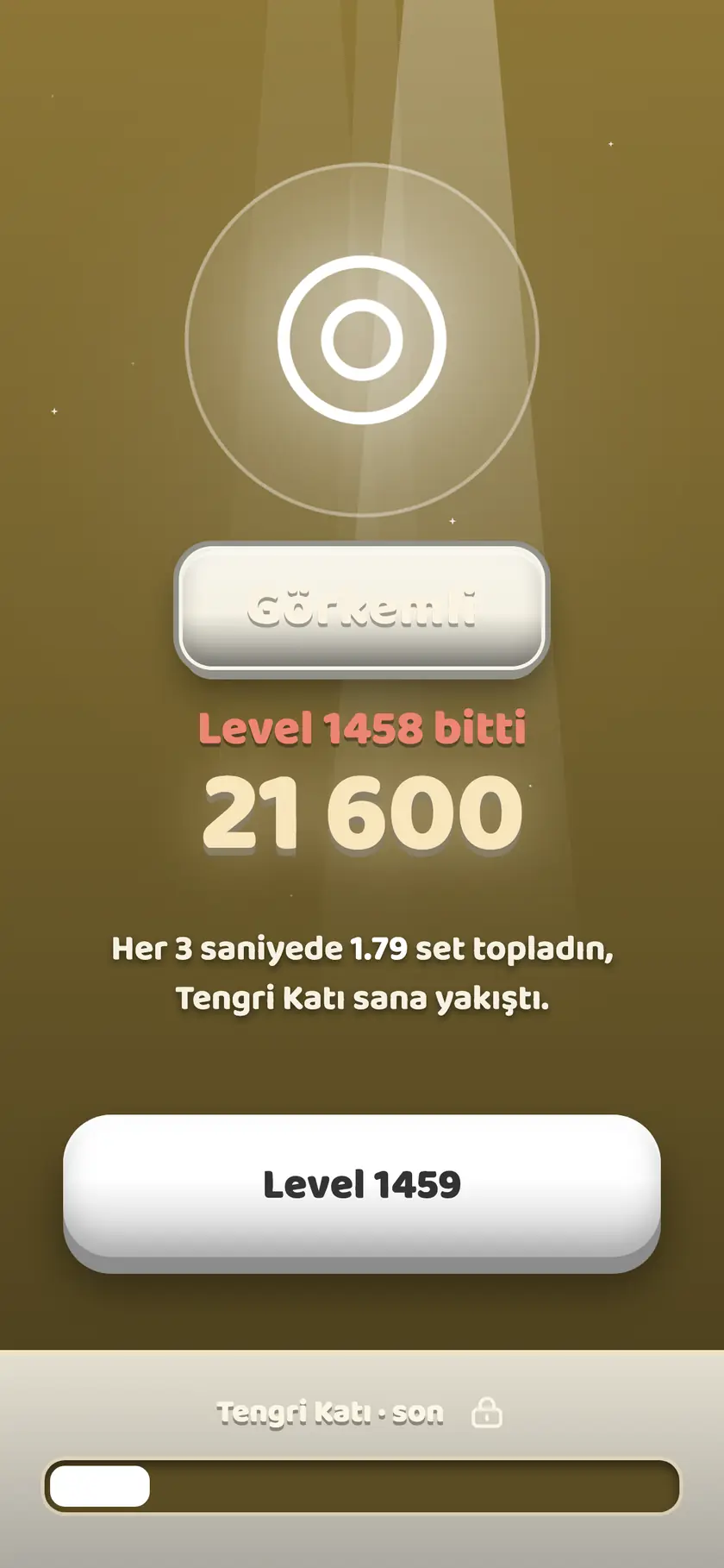 Tengri Katı — Zafer